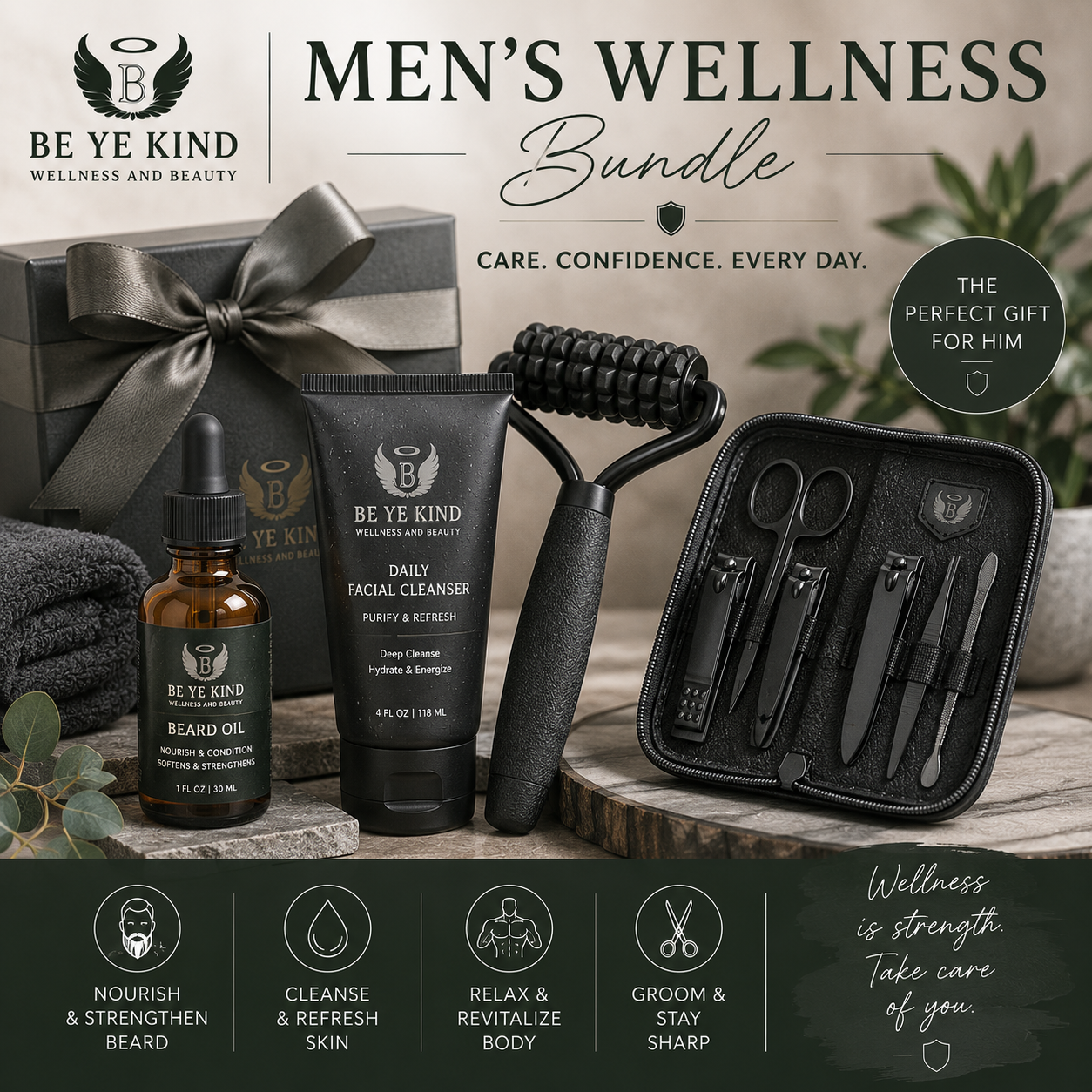 #5 🧔 Men's Wellness Bundle ~COMING SOON~
