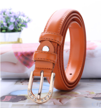 Belt with Pin Buckle - Casual Versatile Leather Belt
