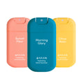 Hydrating Hand Sanitizer Spray with Aloe Vera (3 Pack) Cleanses Your Hands (Sunset Fleur Morning Glory Citrus Noon)