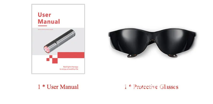 Portable Infrared Red Light Therapy Torch