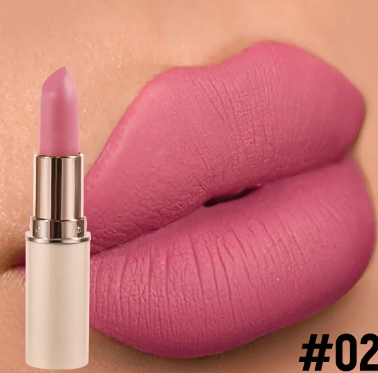 Matte Lipstick Half Cylinder