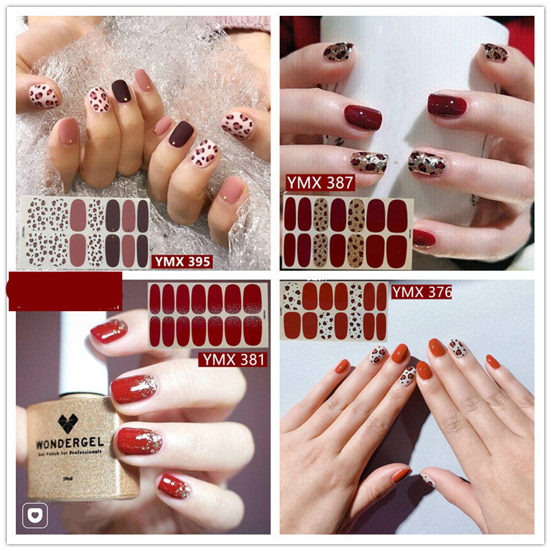 Waterproof 3D Nail Art Stickers for Manicure
