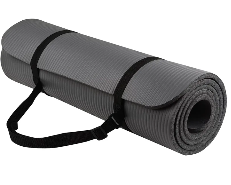 Striped Yoga Mat