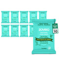 Hand Sanitizer Wipes Tea Tree Essential Oil Hand Wipes Travel Size Moisturizing Sanitizing Wipes Tea Tree Scent 20 Count (Pack of 10)