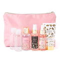 Tahari Vanilla Jasmine Spa Gift Set – Luxurious Bath Kit with Body Lotion Body Lotion Body Wash & Body Mist & Oil – Perfect Selfcare Gifts for Women (Leopard)