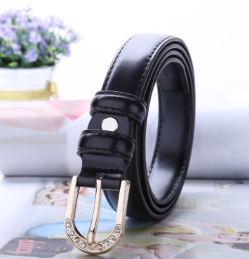 Belt with Pin Buckle - Casual Versatile Leather Belt